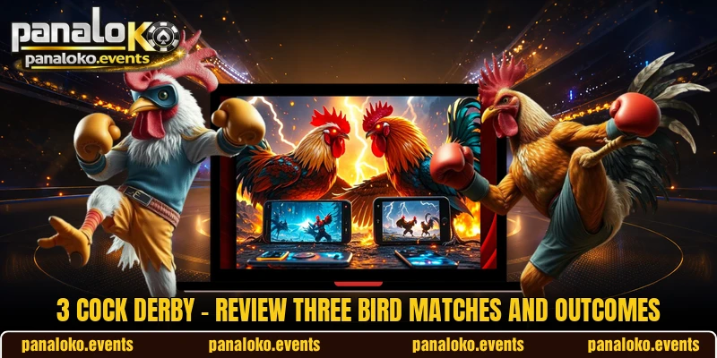 3 Cock Derby - Review Three Bird Matches And Outcomes