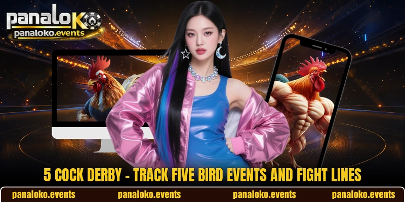 5 Cock Derby - Track Five Bird Events And Fight Lines