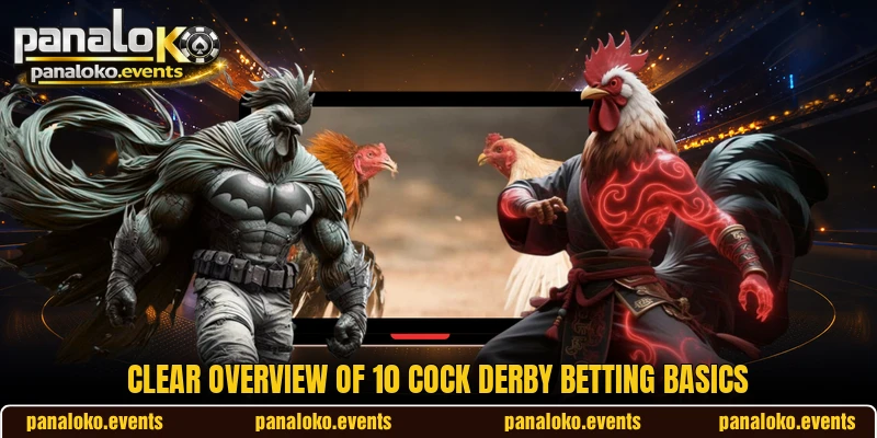 Clear overview of 10 Cock Derby betting basics