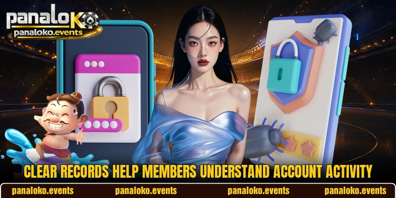 Clear records help members understand account activity