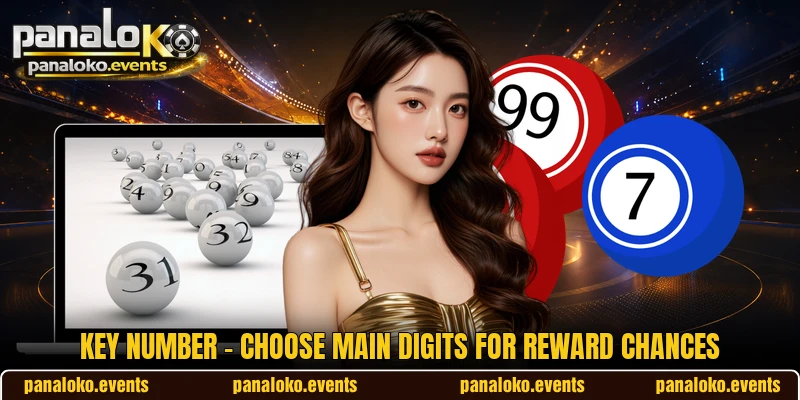 Key Number - Choose Main Digits For Reward Chances