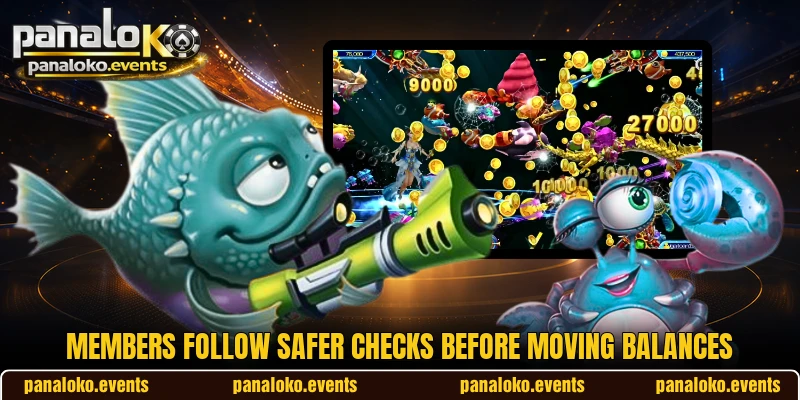 Members follow safer checks before moving balances