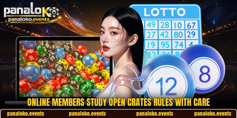 Online members study Open Crates rules with care