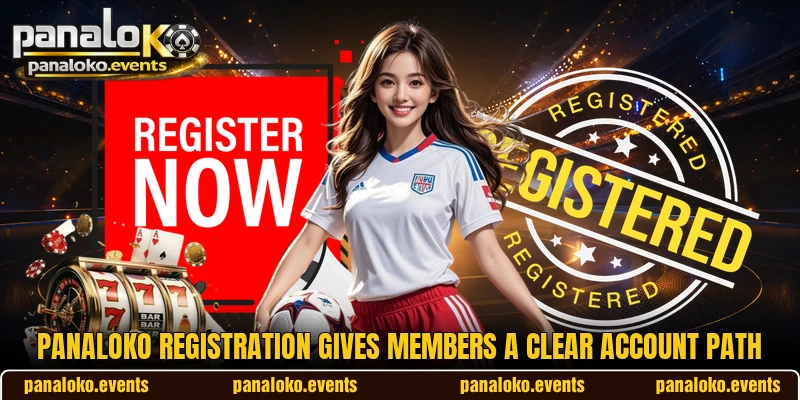 Panaloko registration gives members a clear account path