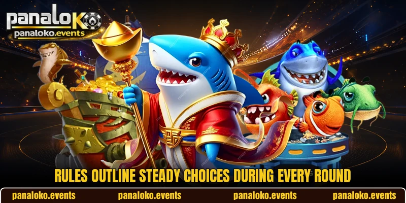 Rules outline steady choices during every round
