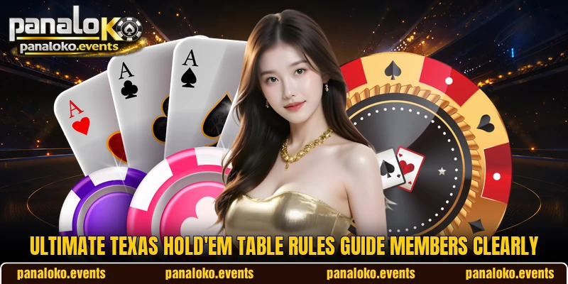 Ultimate Texas Hold'em table rules guide members clearly
